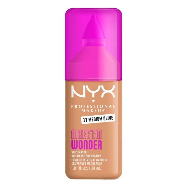 NYX Professional Make Up Make'em Wonder Foundation 17 Medium Olive