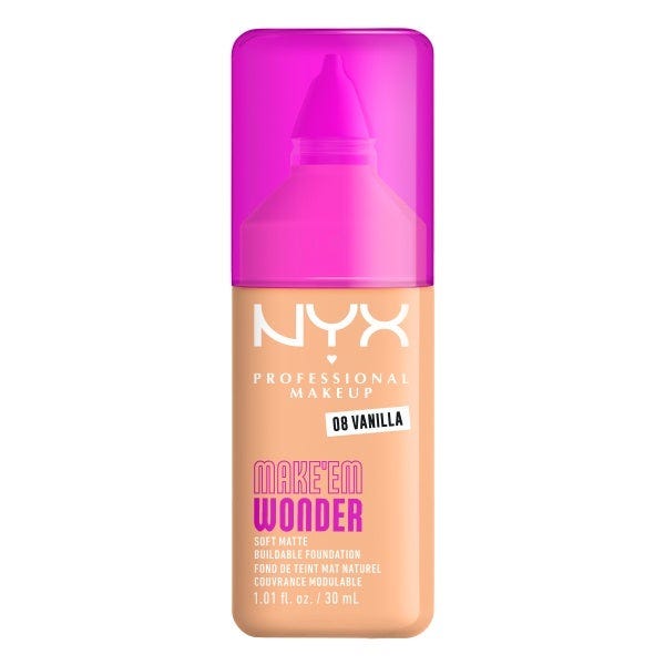 NYX Professional Make Up Make'em Wonder Foundation 08 Vanilla