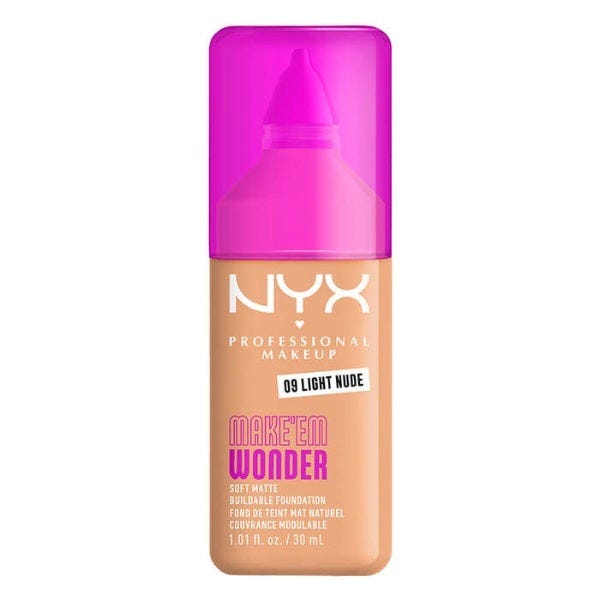 NYX Professional Make Up Make'em Wonder Foundation 09 Light Nude