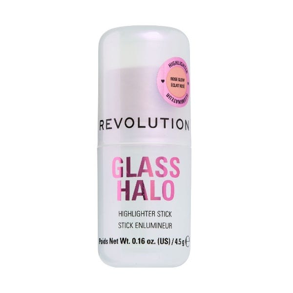 Revolution Ena Glass Halo Highlighter Stick Rose Glow