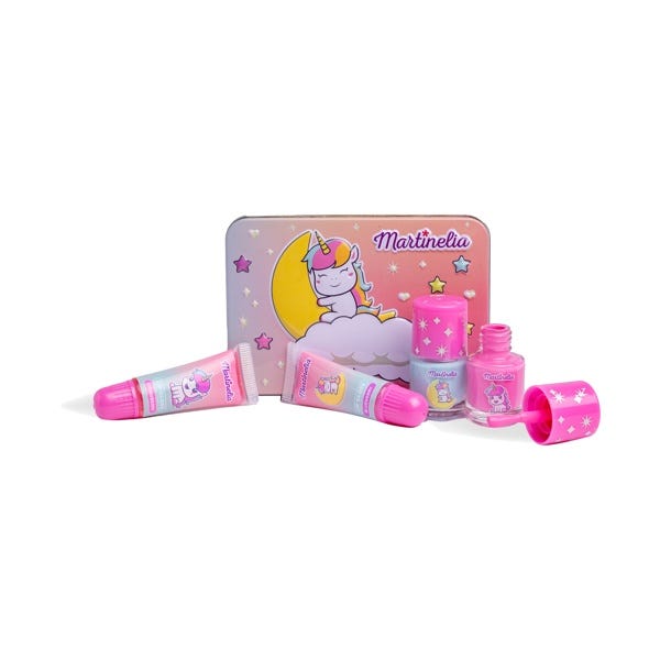 Little Unicorn Makeup Tin Set