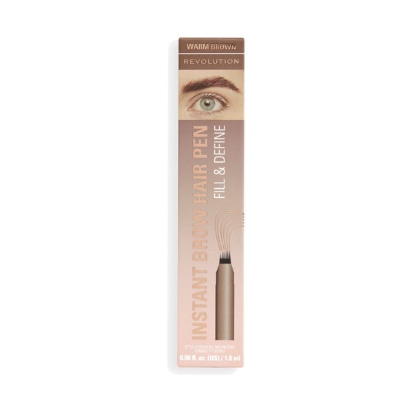 Revolution Instant Brow Hair Pen Warm Brow Warm Brow