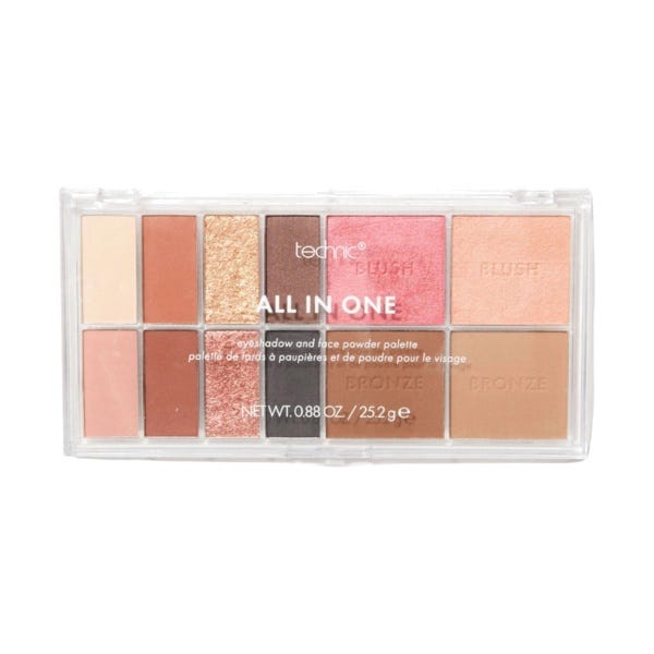 Paleta De Sombras Y Rostro All In One