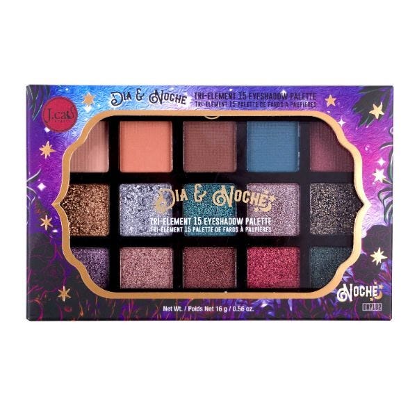 J.CAT Dia&Noche Tri-Element 15 Eyeshadow Noche
