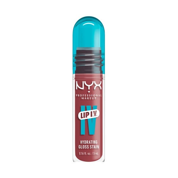 NYX Professional Make Up W Lip IV Hydrating Gloss Petal Pourin