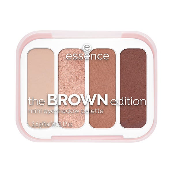 Essence Mini Paleta De Sombras De Ojos The Brown Edition