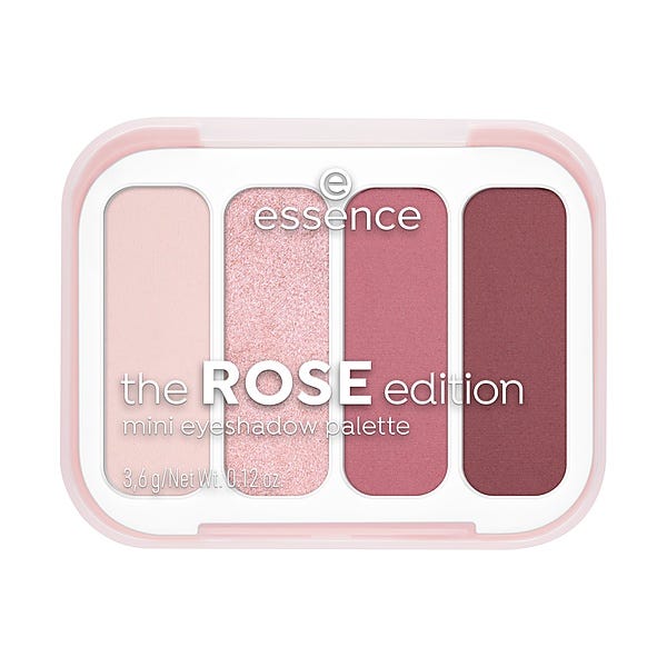 Essence Mini Paleta De Sombras De Ojos The Rose Edition