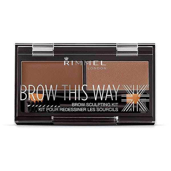 Rimmel London Born This Way Eyebrow Sculpting Kit 002 Mild Brown
