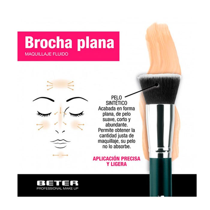 Foundation Brush Brocha Beter Maquillaje Fluido Opiniones Beter