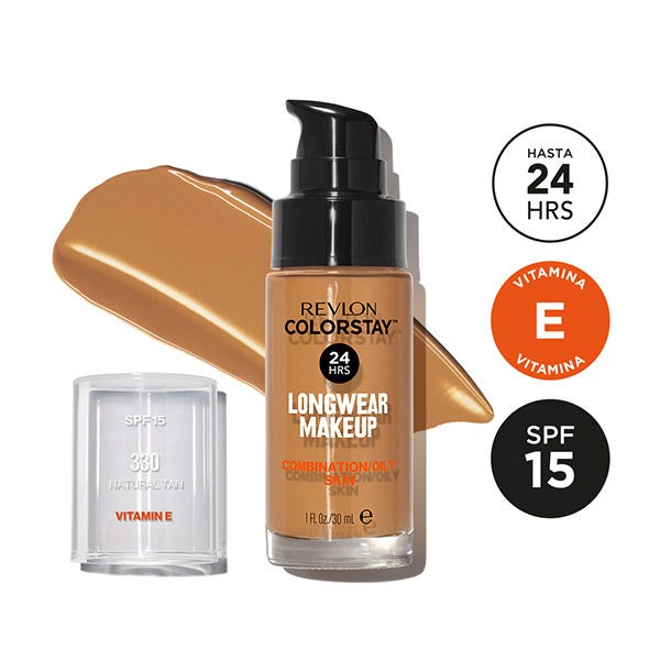 Revlon Colorstay Makeup Piel Mixta/Grasa 330 Natural Tan