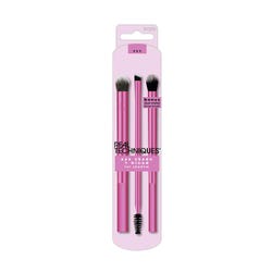 Imagen de REAL TECHNIQUES Eye Shade + Blend Brush | 1UD Brocha de Ojos y Brocha para Difuminar Imagen de REAL TECHNIQUES Eye Shade + Blend Brush | 1UD Brocha de Ojos y Brocha para Difuminar
