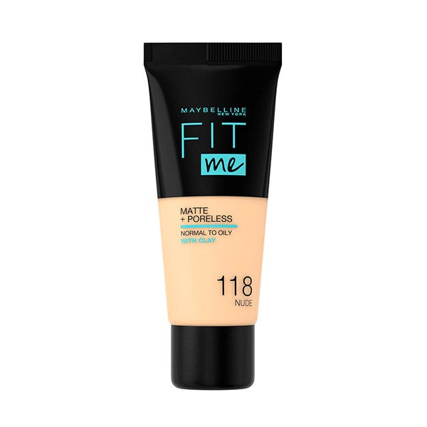 Maybelline New York Fit Me Matte Poreless 118 Light Beige