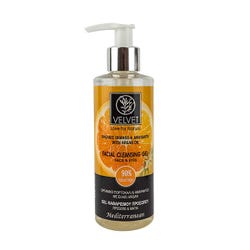 Ofertas, chollos, descuentos y cupones de VELVET Organic Orange & Amaranth With Argan Oil Facial Cleansing Gel | 200ML Gel Limpiador Facial