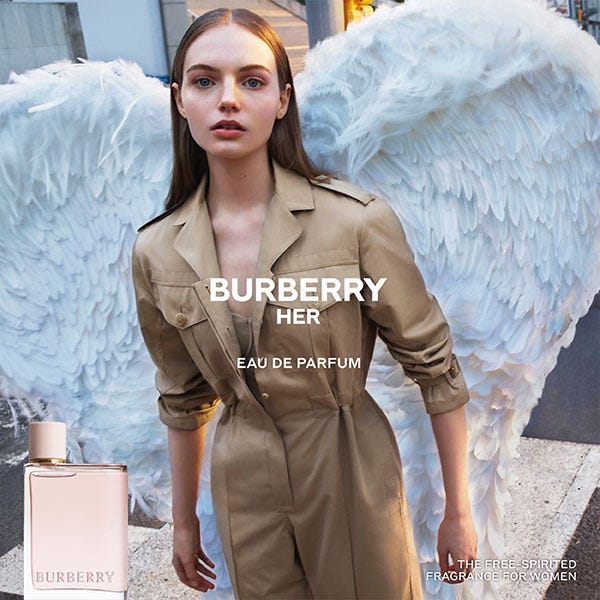 Burberry her druni top