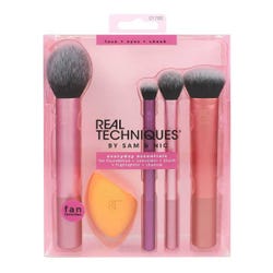Ofertas, chollos, descuentos y cupones de REAL TECHNIQUES Every Day Essentials Set Brush | 1UD Kit de brochas de maquillaje