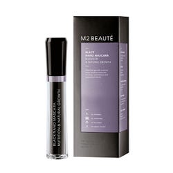 Imagen de M2 BEAUTÉ Black Nano Mascara Nutrition & Natural Growth | 6ML Máscara de pestañas estimuladora de