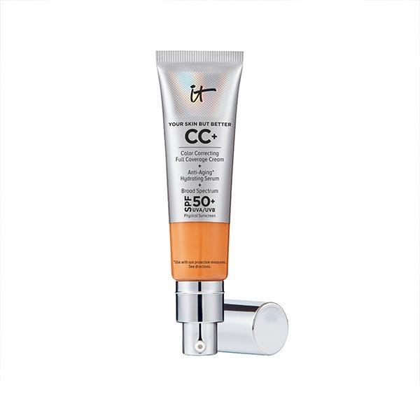 IT Cosmetics CC+ Cream Full-Coverage Foundation With SPF 50+ Tan