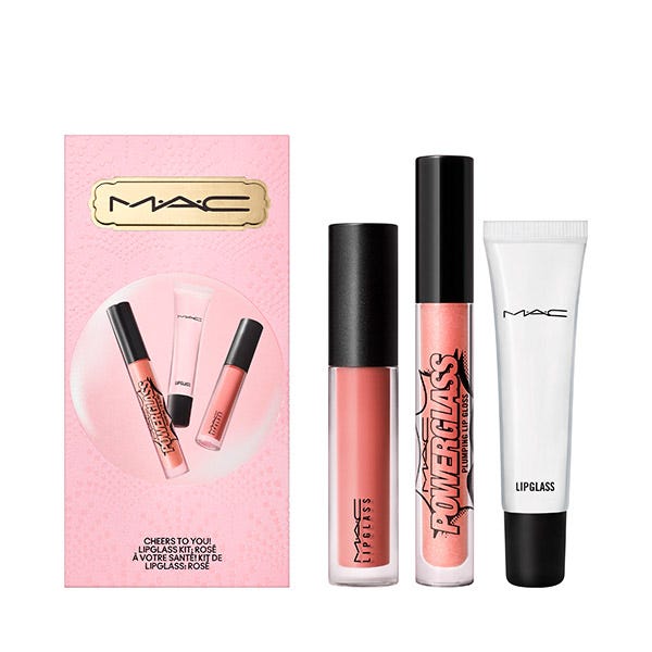 Cheers To You! Lipglass Kit MAC COSMETICS Set de maquillaje de labios precio Cheers To You! Lipglass Kit MAC COSMETICS Set de maquillaje de labios precio