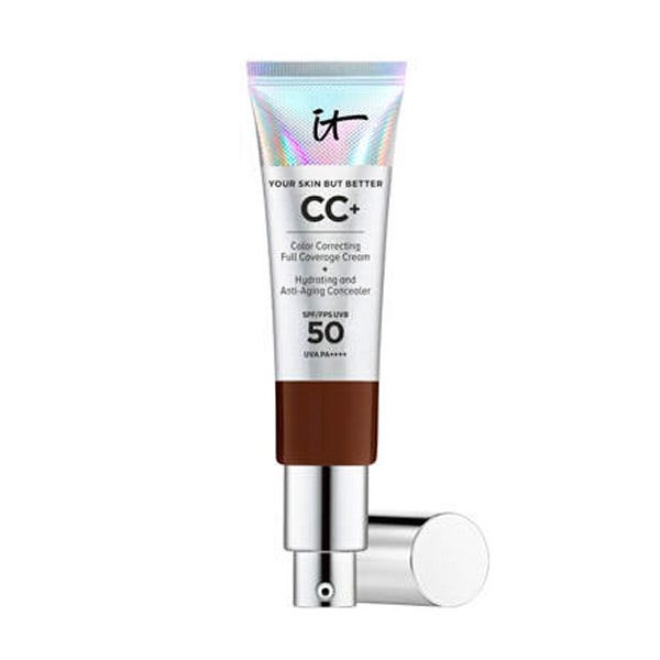 IT Cosmetics CC+ Cream Full-Coverage Foundation With SPF 50+ Deep Mocha 32 ml