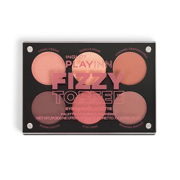 Inglot Fizzy Toffee Palette Rosas