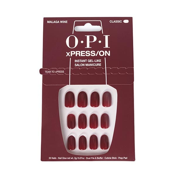 OPI Artificial Nails Malaga Wine