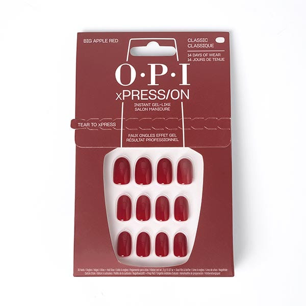 OPI Artificial Nails Big Apple Red