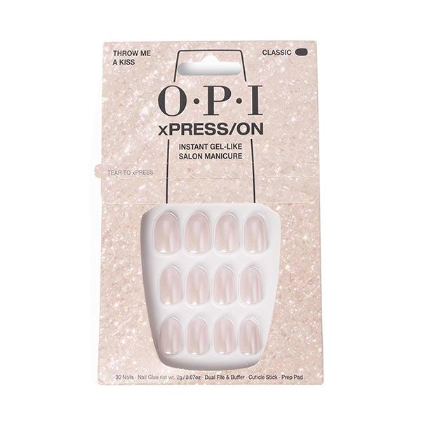OPI Artificial Nails Throw Me a Kiss
