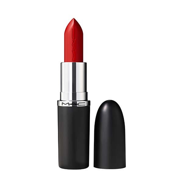 MAC Cosmetics M·A·Cximal Sleek Satin Lipstick Left On Red