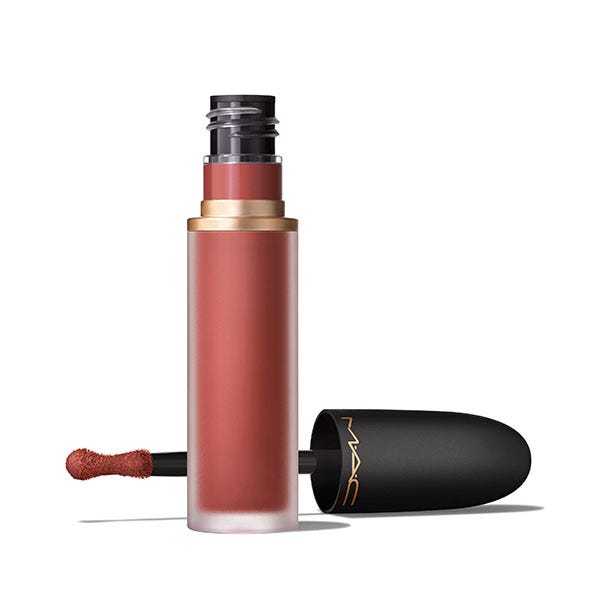 MAC Cosmetics PowderKiss Mousse para Labios y Mejillas Over The Taupe