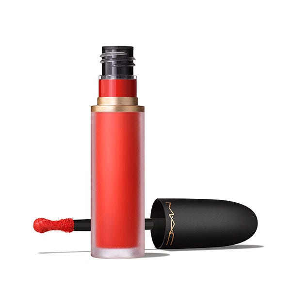 MAC Cosmetics PowderKiss Mousse para Labios y Mejillas Creamsicle