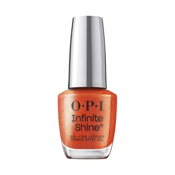OPI Infinite Shine Shock Em Orange