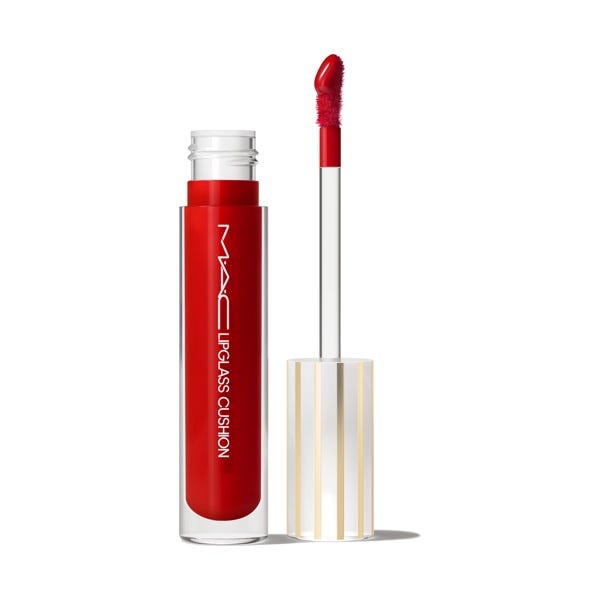 MAC Cosmetics Lipglass Cushion High-Pigment Lip Oil Tantrum