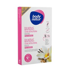 Imagen de BODY NATUR Bandas Cera Depilatoria Hipoalergénicas | 12UD Bandas de cera para el rostro Ofertas, chollos, descuentos y cupones de BODY NATUR Bandas Cera Depilatoria Hipoalergénicas | 12UD Bandas de cera para el rostro