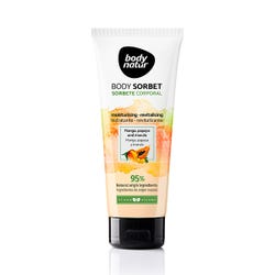 Ofertas, chollos, descuentos y cupones de BODY NATUR Body Sorbet Mango, Papaya And Marula | 200ML Sorbete corporal mango