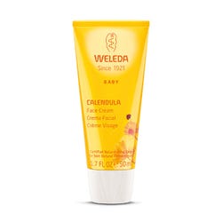 Imagen de WELEDA Crema Facial De Caléndula | 50ML Crema facial bebé que hidrata y protege frente a agresiones externas Ofertas, chollos, descuentos y cupones de WELEDA Crema Facial De Caléndula | 50ML Crema facial bebé que hidrata y protege frente a agresiones externas