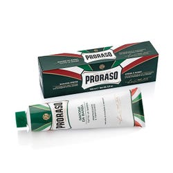 Ofertas, chollos, descuentos y cupones de PRORASO Sapone Da Barba Rinfrescante E Tonificante | 150ML Crema de afeitar eucalipto y mentol