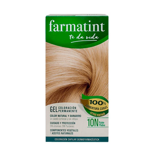 Farmatint Gel Coloración Permanente Rubio Platino