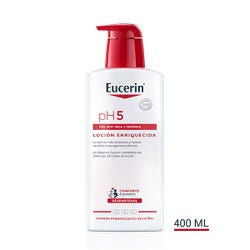 Imagen de EUCERIN Ph5 Locion Enriquecida | 400ML Loción que regenera y protege frente a la sequedad de la piel Ofertas, chollos, descuentos y cupones de EUCERIN Ph5 Locion Enriquecida | 400ML Loción que regenera y protege frente a la sequedad de la piel
