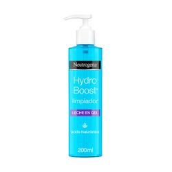 Imagen de NEUTROGENA Hydro Boost Limpiador Sin Aclarado | 200ML Limpiador facial con textura leche en gel Ofertas, chollos, descuentos y cupones de NEUTROGENA Hydro Boost Limpiador Sin Aclarado | 200ML Limpiador facial con textura leche en gel