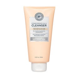 Ofertas, chollos, descuentos y cupones de IT COSMETICS Confidence In A Cleanser | 148ML Limpiador Facial con Sérum Hidratante