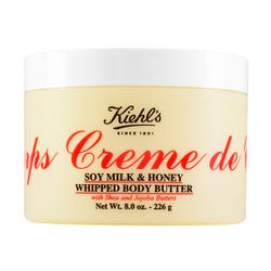 Ofertas, chollos, descuentos y cupones de KIEHL'S Crème De Corps Soy Milk & Honey Whipped Body Butter | 226GR Crema corporal hidratante