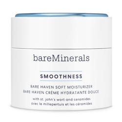 Ofertas, chollos, descuentos y cupones de BAREMINERALS Smoothness Bare Haven Soft Moisturizer | 50ML Crema hidratante piel normal a seca