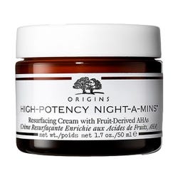 Imagen de ORIGINS High Potency Night A Mins Cream | 50ML Crema hidratante y peeling de noche Ofertas, chollos, descuentos y cupones de ORIGINS High Potency Night A Mins Cream | 50ML Crema hidratante y peeling de noche