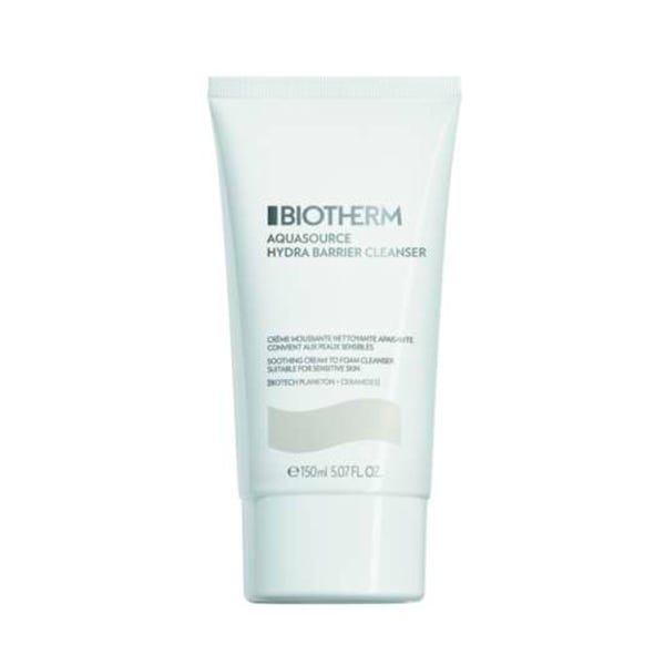 Aquasource Hydra Barrier Shoothing Cream-To-Foam Cleanser