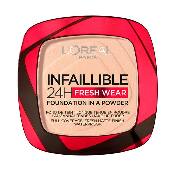 Infalible 24H Foundation In A Powder L'OREAL PARIS Base de maquillaje en  polvo precio 