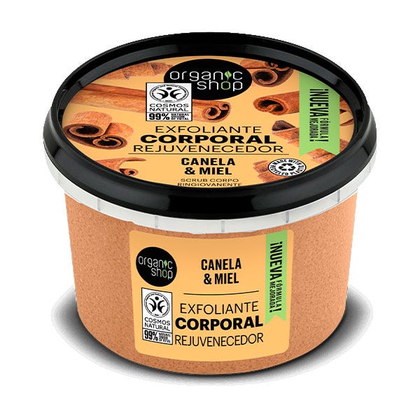 Foamy Body Scrub Honey Cinnamon