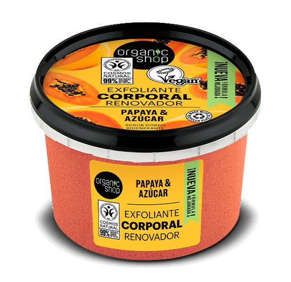 Foamy Body Scrub Juicy Papaya