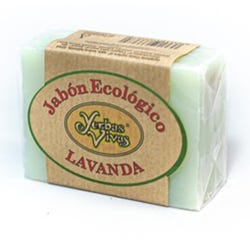 Imagen de YERBAS VIVAS Jabon Natural Lavanda | 100GR Pastilla de jabón elaborada artesanalmente Ofertas, chollos, descuentos y cupones de YERBAS VIVAS Jabon Natural Lavanda | 100GR Pastilla de jabón elaborada artesanalmente