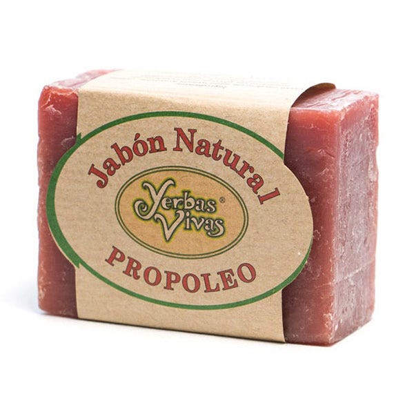 Premio Tregua Armada Jabon Natural Propolis YERBAS VIVAS Pastilla de jabón adecuada para cutis  graso y acné precio | DRUNI.es