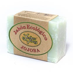 Imagen de YERBAS VIVAS Jabon Natural Jojoba | 100GR Pastilla de jabón perfecto para piel mixta que tiende a s